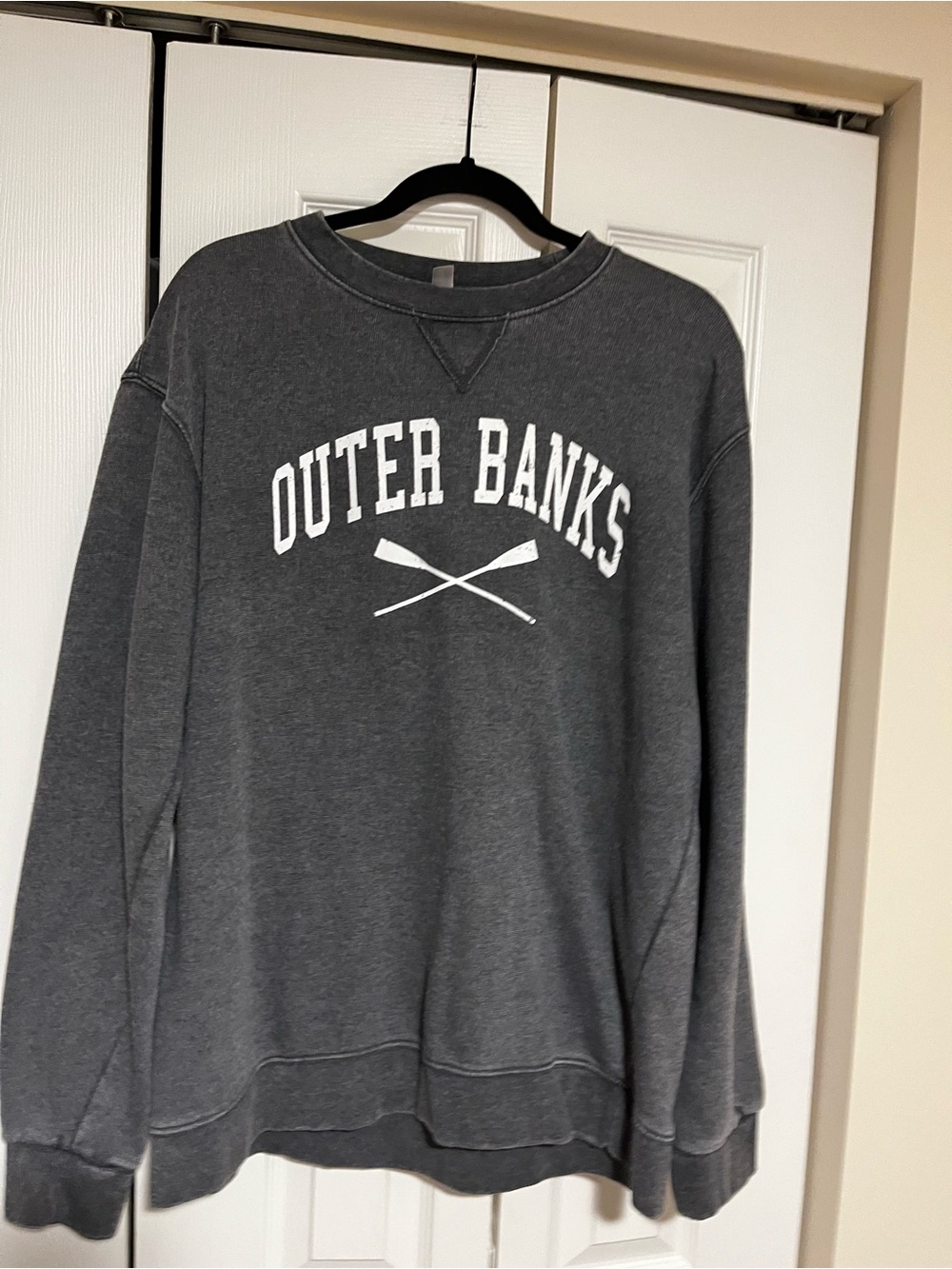 Outer Banks Men's Charcoal Crewneck Sweatshirt